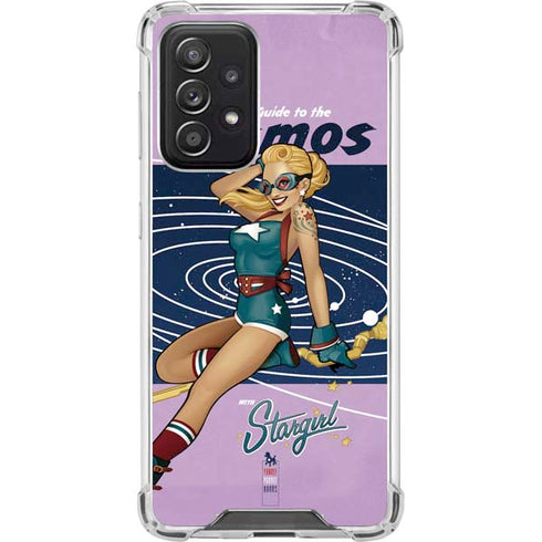 DC Comics Bombshells Stargirl- Field Guide to Cosmos Galaxy A52 5G Clear Case