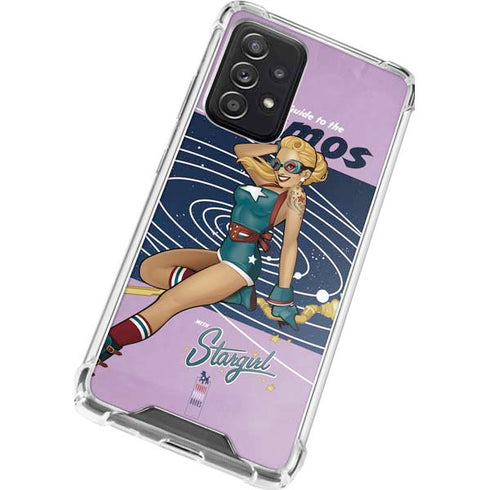 DC Comics Bombshells Stargirl- Field Guide to Cosmos Galaxy A52 5G Clear Case
