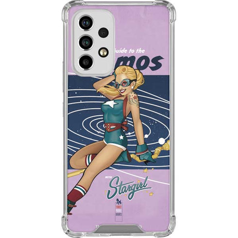 DC Comics Bombshells Stargirl- Field Guide to Cosmos Galaxy A53 5G Clear Case