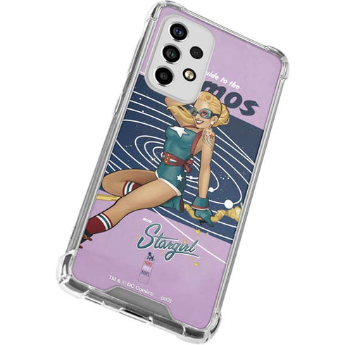DC Comics Bombshells Stargirl- Field Guide to Cosmos Galaxy A53 5G Clear Case