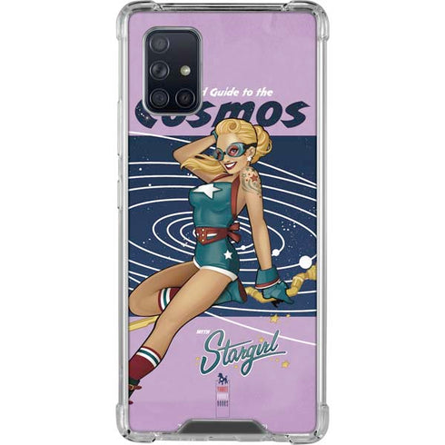 DC Comics Bombshells Stargirl- Field Guide to Cosmos Galaxy A71 5G Clear Case