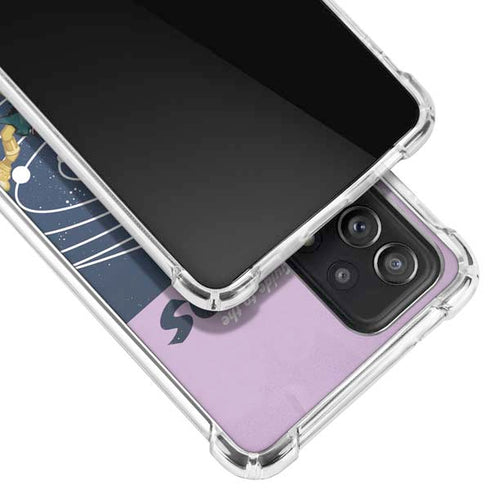 DC Comics Bombshells Stargirl- Field Guide to Cosmos Galaxy A72 5G Clear Case