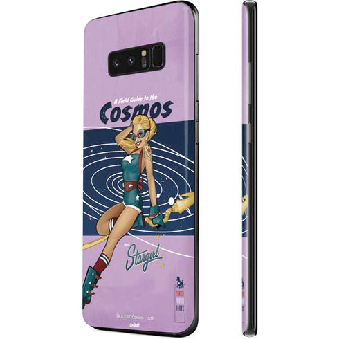 DC Comics Bombshells Stargirl- Field Guide to Cosmos Galaxy Note 8 Skin