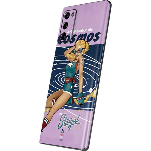 DC Comics Bombshells Stargirl- Field Guide to Cosmos Galaxy Note20 5G Skin
