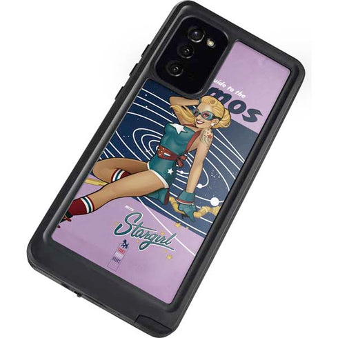 DC Comics Bombshells Stargirl- Field Guide to Cosmos Galaxy Note20 5G Waterproof Case
