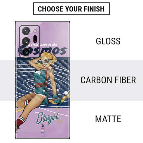 DC Comics Bombshells Stargirl- Field Guide to Cosmos Galaxy Note20 Ultra 5G Skin