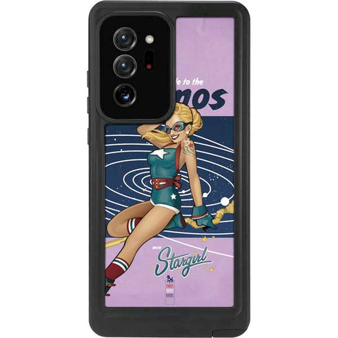 DC Comics Bombshells Stargirl- Field Guide to Cosmos Galaxy Note20 Ultra 5G Waterproof Case