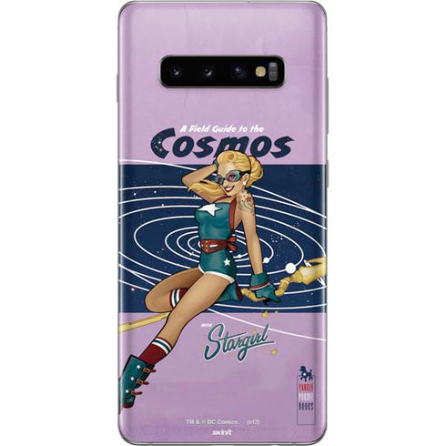 DC Comics Bombshells Stargirl- Field Guide to Cosmos Galaxy S10 Plus Skin