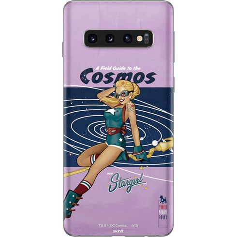 DC Comics Bombshells Stargirl- Field Guide to Cosmos Galaxy S10 Skin