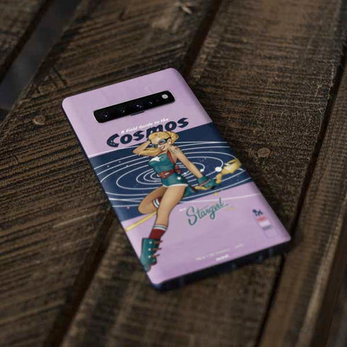 DC Comics Bombshells Stargirl- Field Guide to Cosmos Galaxy S10 Skin