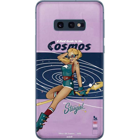 DC Comics Bombshells Stargirl- Field Guide to Cosmos Galaxy S10e Skin