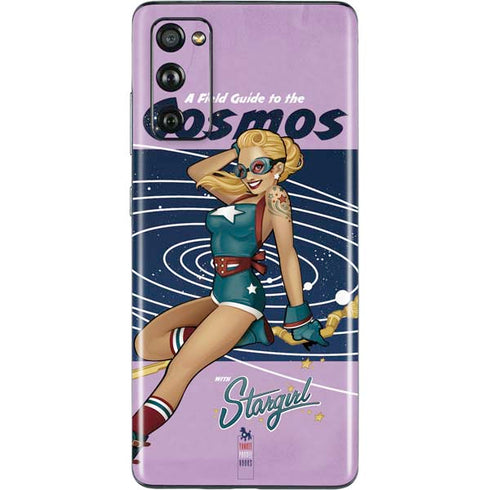 DC Comics Bombshells Stargirl- Field Guide to Cosmos Galaxy S20 Fan Edition Skin