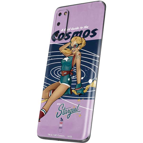 DC Comics Bombshells Stargirl- Field Guide to Cosmos Galaxy S20 Skin