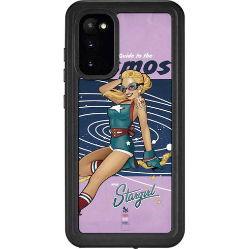 DC Comics Bombshells Stargirl- Field Guide to Cosmos Galaxy S20 Waterproof Case