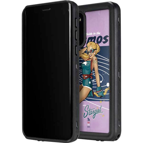 DC Comics Bombshells Stargirl- Field Guide to Cosmos Galaxy S20 Waterproof Case