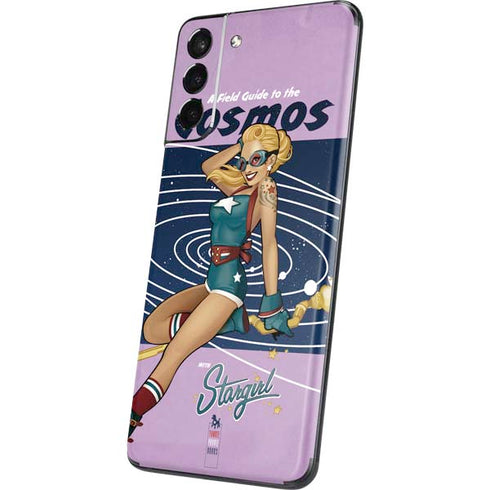 DC Comics Bombshells Stargirl- Field Guide to Cosmos Galaxy S21 5G Skin