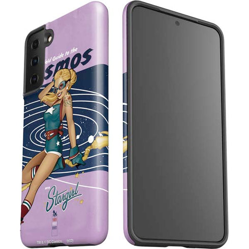 DC Comics Bombshells Stargirl- Field Guide to Cosmos Galaxy S21 FE Pro Case
