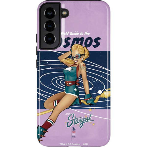 DC Comics Bombshells Stargirl- Field Guide to Cosmos Galaxy S22 Plus Pro Case