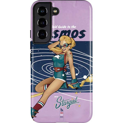 DC Comics Bombshells Stargirl- Field Guide to Cosmos Galaxy S22 Pro Case