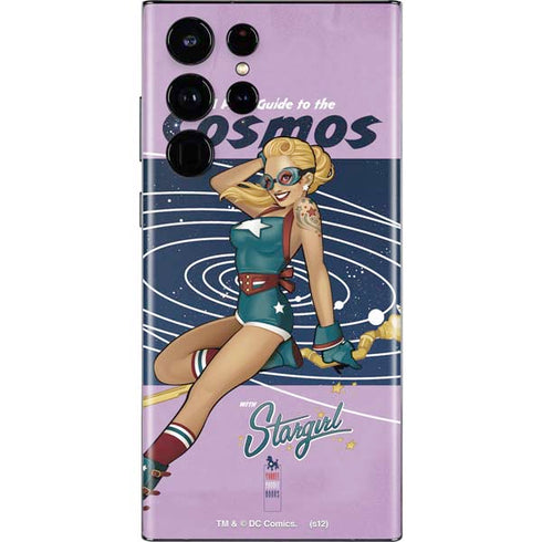 DC Comics Bombshells Stargirl- Field Guide to Cosmos Galaxy S22 Ultra Skin