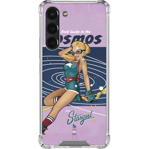 DC Comics Bombshells Stargirl- Field Guide to Cosmos Galaxy S23 Plus Clear Case