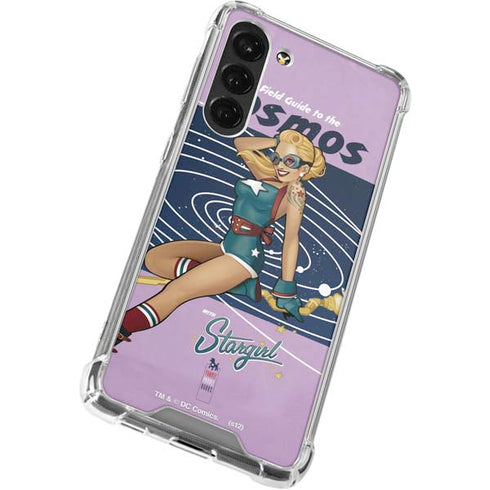 DC Comics Bombshells Stargirl- Field Guide to Cosmos Galaxy S23 Plus Clear Case