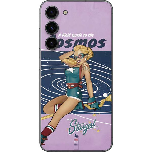 DC Comics Bombshells Stargirl- Field Guide to Cosmos Galaxy S23 Plus Skin