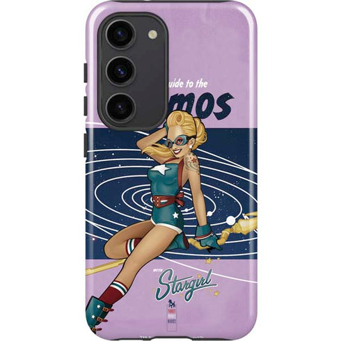 DC Comics Bombshells Stargirl- Field Guide to Cosmos Galaxy S23 Pro Case