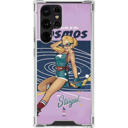 DC Comics Bombshells Stargirl- Field Guide to Cosmos Galaxy S23 Ultra Clear Case