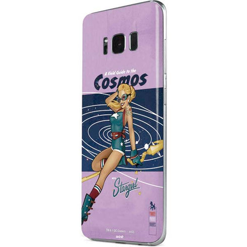 DC Comics Bombshells Stargirl- Field Guide to Cosmos Galaxy S8 Skin