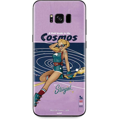 DC Comics Bombshells Stargirl- Field Guide to Cosmos Galaxy S8 Skin