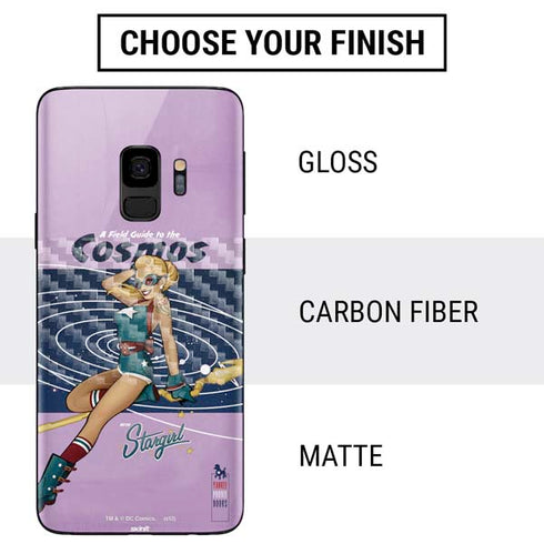 DC Comics Bombshells Stargirl- Field Guide to Cosmos Galaxy S9 Skin