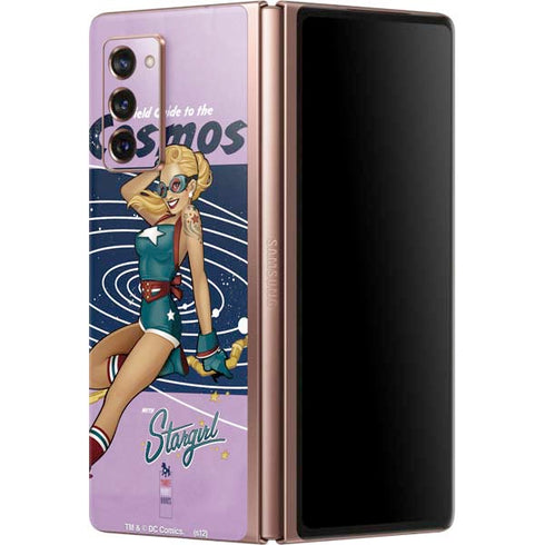 DC Comics Bombshells Stargirl- Field Guide to Cosmos Galaxy Z Fold2 5G Skin