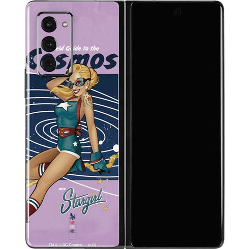 DC Comics Bombshells Stargirl- Field Guide to Cosmos Galaxy Z Fold2 5G Skin