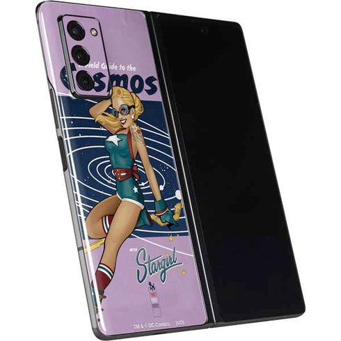DC Comics Bombshells Stargirl- Field Guide to Cosmos Galaxy Z Fold2 5G Skin