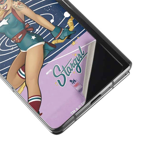 DC Comics Bombshells Stargirl- Field Guide to Cosmos Galaxy Z Fold2 5G Skin