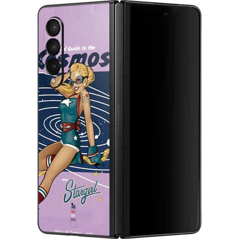 DC Comics Bombshells Stargirl- Field Guide to Cosmos Galaxy Z Fold3 5G Skin