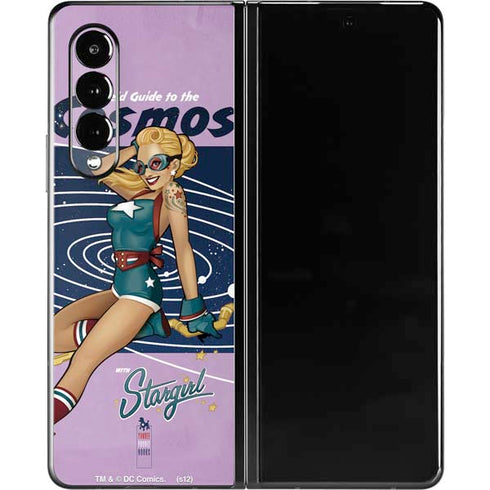 DC Comics Bombshells Stargirl- Field Guide to Cosmos Galaxy Z Fold3 5G Skin