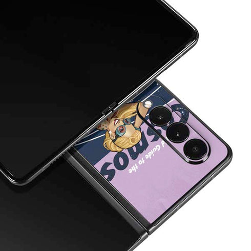 DC Comics Bombshells Stargirl- Field Guide to Cosmos Galaxy Z Fold3 5G Skin