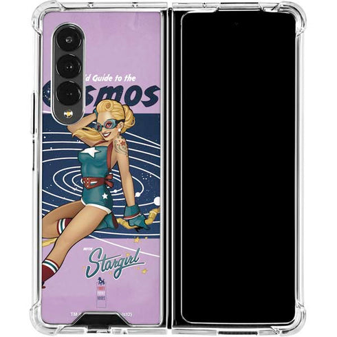DC Comics Bombshells Stargirl- Field Guide to Cosmos Galaxy Z Fold4 5G Clear Case