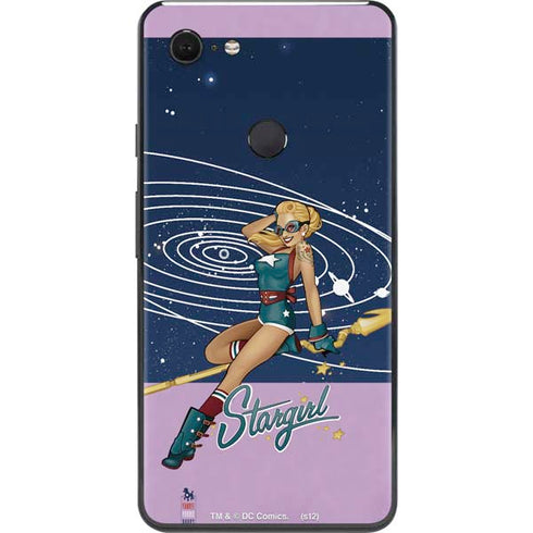 DC Comics Bombshells Stargirl- Field Guide to Cosmos Google Pixel 3 XL Skin