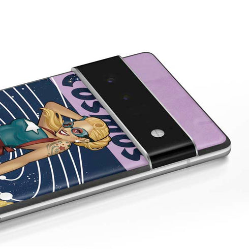 DC Comics Bombshells Stargirl- Field Guide to Cosmos Google Pixel 6 Pro Skin