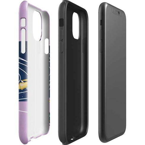 DC Comics Bombshells Stargirl- Field Guide to Cosmos iPhone 11 Impact Case