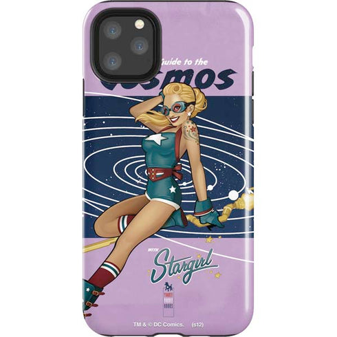 DC Comics Bombshells Stargirl- Field Guide to Cosmos iPhone 11 Pro Max Impact Case