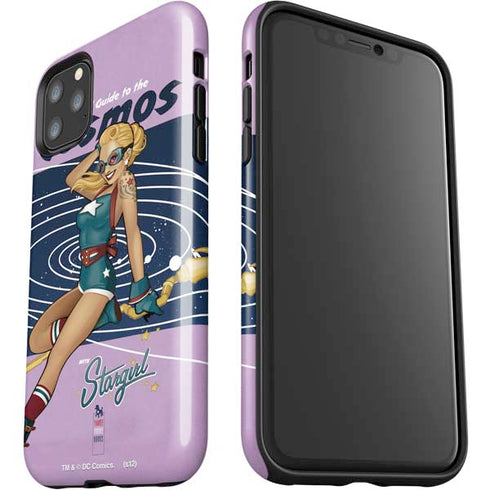 DC Comics Bombshells Stargirl- Field Guide to Cosmos iPhone 11 Pro Max Impact Case