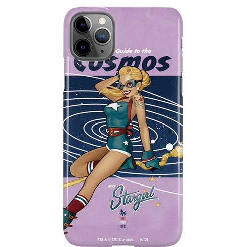 DC Comics Bombshells Stargirl- Field Guide to Cosmos iPhone 11 Pro Max Lite Case