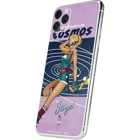DC Comics Bombshells Stargirl- Field Guide to Cosmos iPhone 11 Pro Max Skin