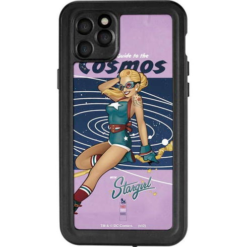 DC Comics Bombshells Stargirl- Field Guide to Cosmos iPhone 11 Pro Max Waterproof Case