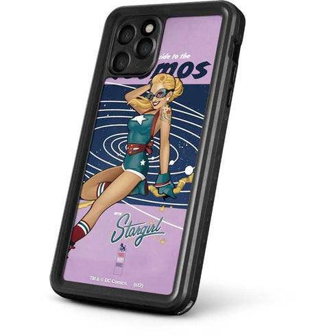 DC Comics Bombshells Stargirl- Field Guide to Cosmos iPhone 11 Pro Max Waterproof Case