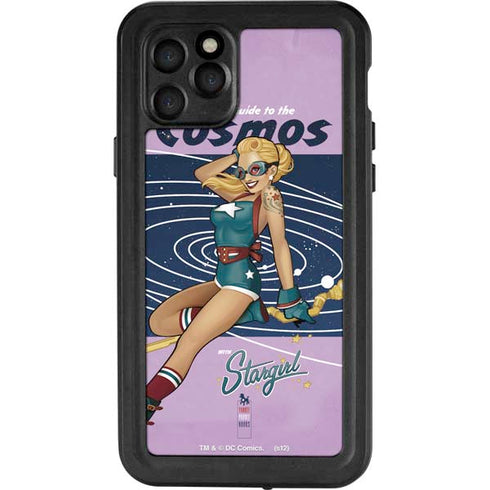 DC Comics Bombshells Stargirl- Field Guide to Cosmos iPhone 11 Pro Waterproof Case